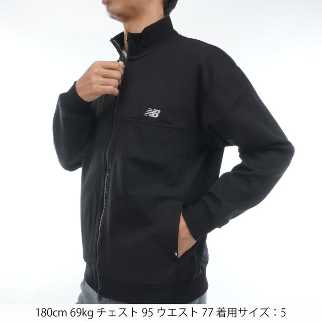 ニューバランス　New Balance　ライトダンボール フルジップスタンドプルオーバー_1