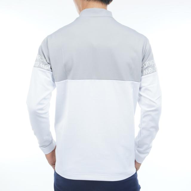 ニューバランス New Balance ベア天竺裏フリース 長袖モックネックプル