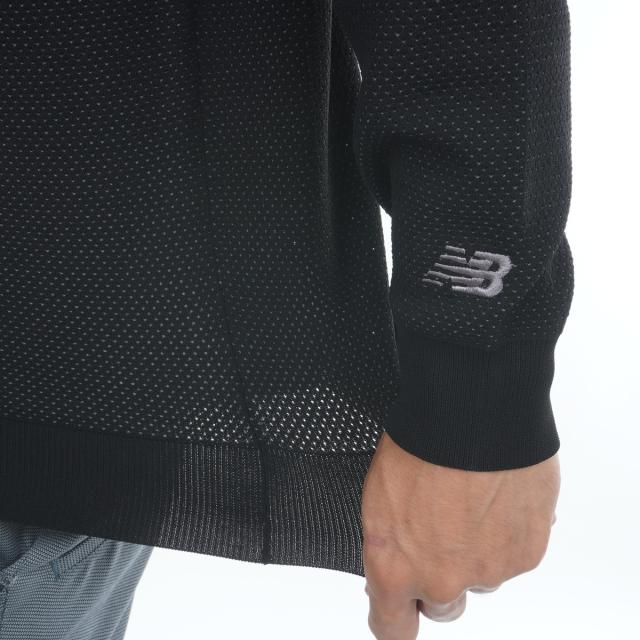 ニューバランス New Balance ロゴメッシュダブルジャカード クルー