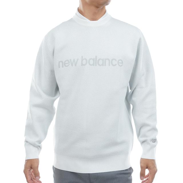 ニューバランス New Balance ロゴメッシュダブルジャカード クルー