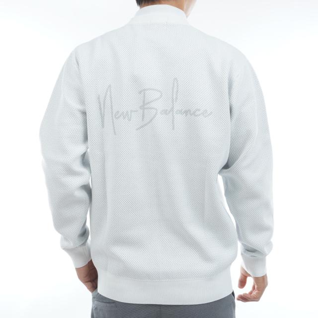 ニューバランス New Balance ロゴメッシュダブルジャカード クルー