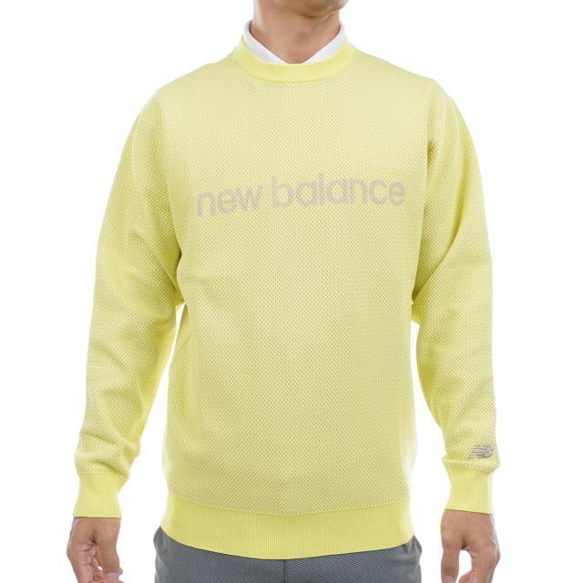 ニューバランス New Balance ロゴメッシュダブルジャカード クルー