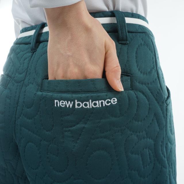 ニューバランス New Balance ロゴキルトジャカード キュロットパンツ