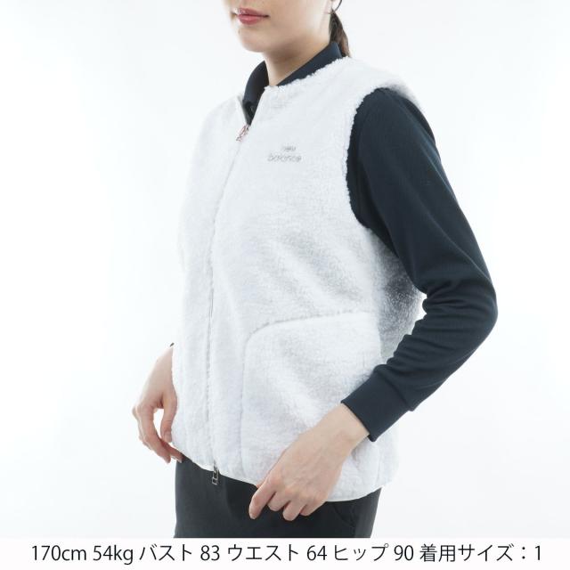 ニューバランス New Balance クラッシュボア フルジップベスト