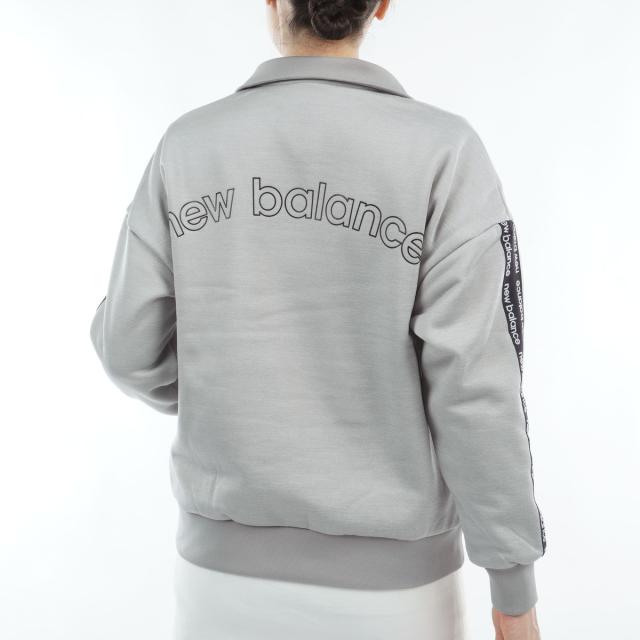 ニューバランス New Balance インレイ裏フリース ハーフジッププル
