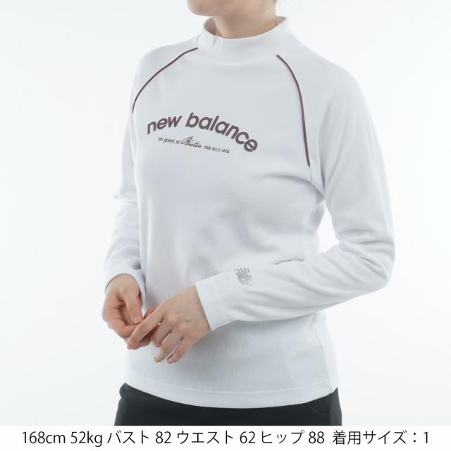ニューバランス New Balance ミニワッフル ストレッチ長袖モックネック