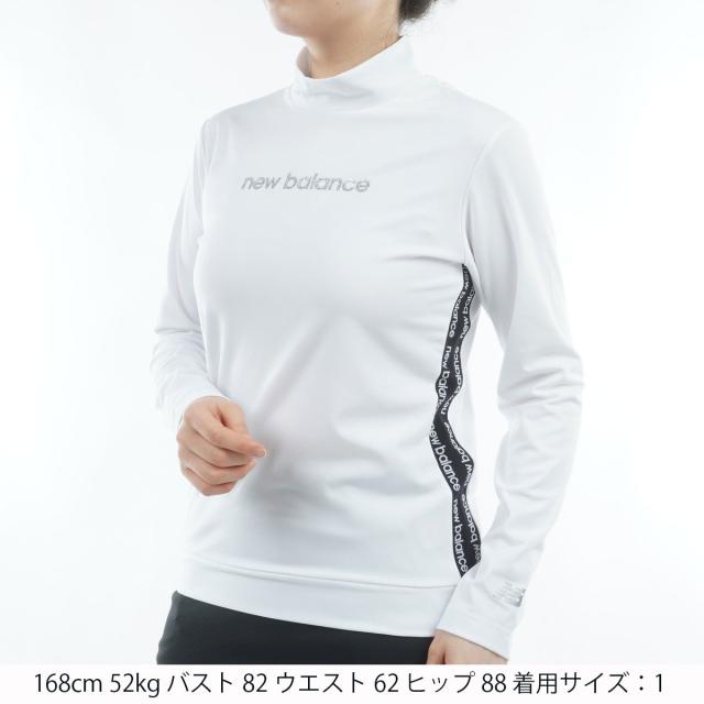 【ホワイト】スムース両面ピーチ 長袖 モックネック プルオーバー (WOMENS) スムース両面ピーチ 長袖モックネックプルオーバー レディス(長袖