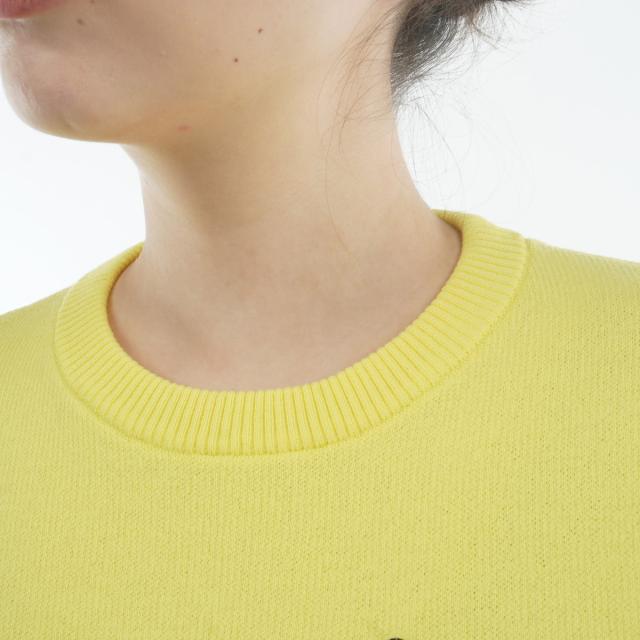 ニューバランス New Balance ダブルジャカード クルーネック プル