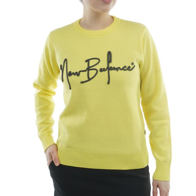 ニューバランス New Balance ダブルジャカード クルーネック プル