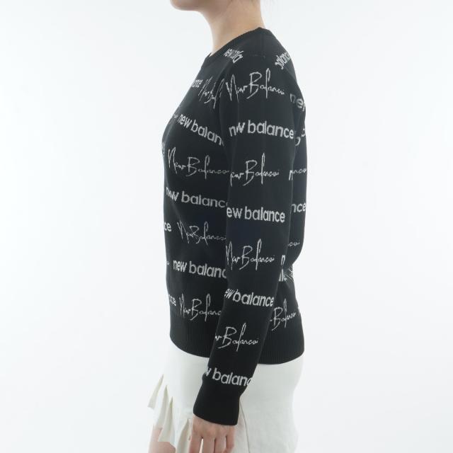 ニューバランス New Balance ロゴダブルジャカード クルーネック プル