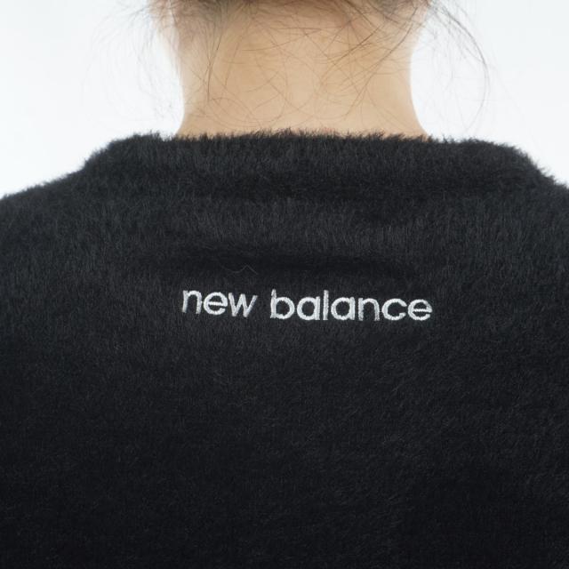 ニューバランス　New Balance　天竺編み ロゴダブルジャカード クルーネック プルオーバーセーター　レディス_6