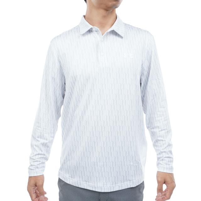 アンダーアーマー　Under Armour　UA ドライブ プレイオフ ストレッチ長袖ポロシャツ