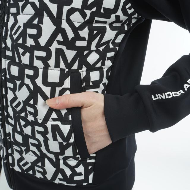 アンダーアーマー　Under Armour　UA ドライブ ハイブリッド プリンテッド ストレッチフルジップジャケット　レディス_5