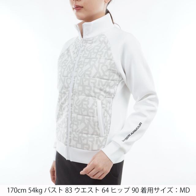 アンダーアーマー　Under Armour　UA ドライブ ハイブリッド プリンテッド ストレッチフルジップジャケット　レディス_13