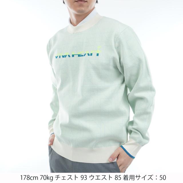 ビバハート　VIVA HEART　ステンドグラス柄 軽量セーター_1