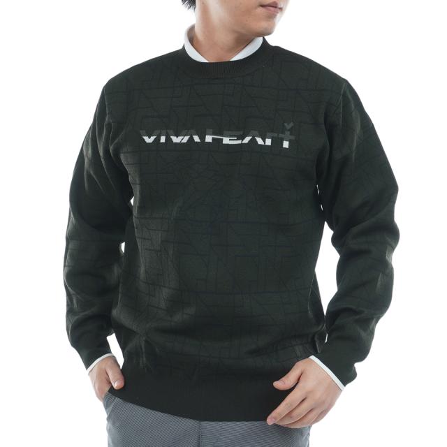 ビバハート　VIVA HEART　ステンドグラス柄 軽量セーター_3