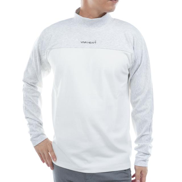 ビバハート　VIVA HEART　起毛ストレッチ 着物スリーブ長袖シャツ