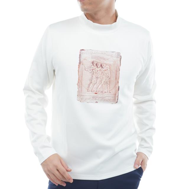 ビバハート　VIVA HEART　ストレッチ VIVAHE ART 絵画プリント長袖プルオーバー