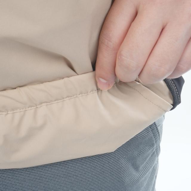 ニューバランス New Balance マットタフタ 5分袖スタンドジップ