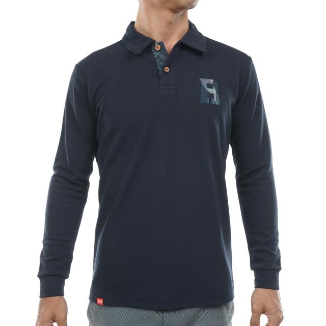 ロサーセン ROSASEN ストレッチ 鹿の子ダンボール ワッペン長袖