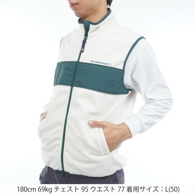 ロサーセン ROSASEN ウォームシールドフリース ストレッチ フルジップ