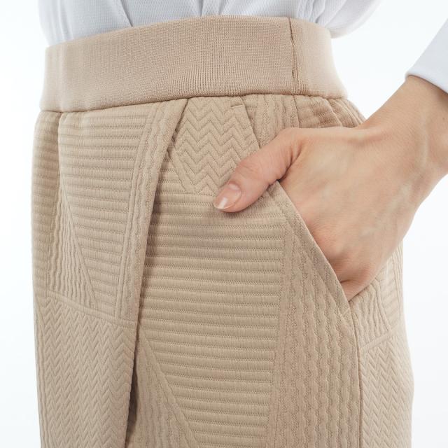 ロサーセン ROSASEN A-Line ストレッチ 膨れジャカード パッチワーク柄