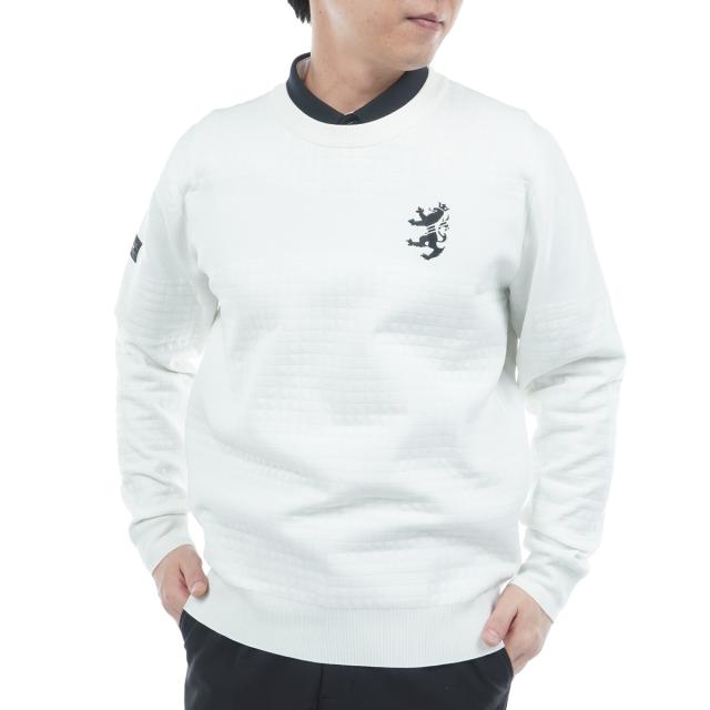 アドミラル　Admiral　リップジャカード クルーネックセーター