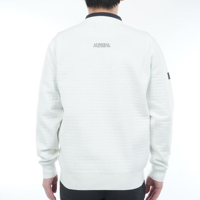 アドミラル　Admiral　リップジャカード クルーネックセーター_3
