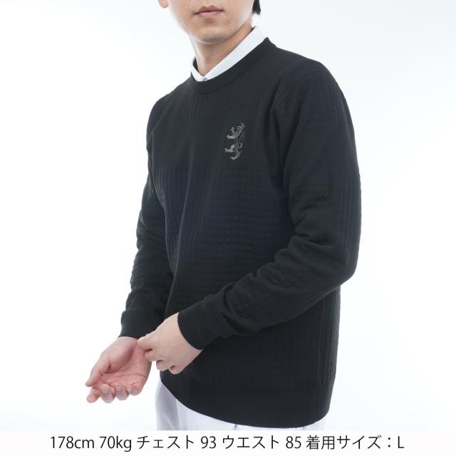アドミラル　Admiral　リップジャカード クルーネックセーター_10