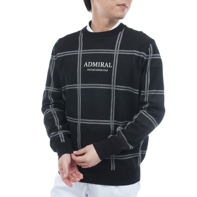 アドミラル　Admiral　ウインドウペン クルーネックセーター_8