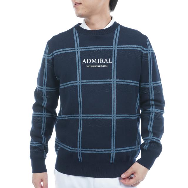 アドミラル　Admiral　ウインドウペン クルーネックセーター_11