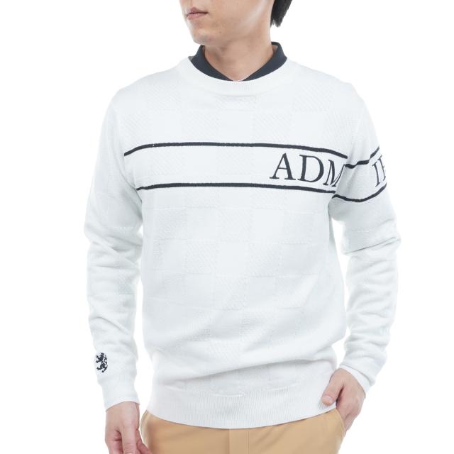 アドミラル　Admiral　ビッグロゴ クルーネックセーター