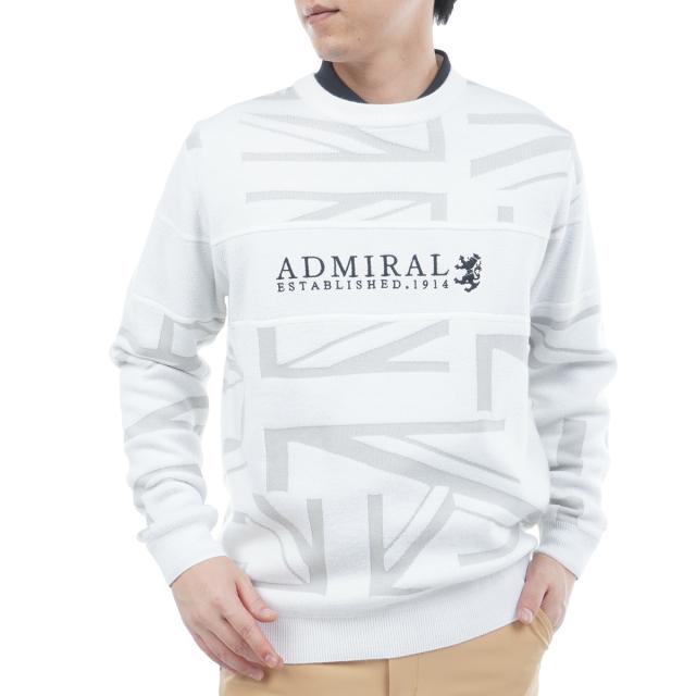 アドミラル　Admiral　UJジャカード クルーネックセーター