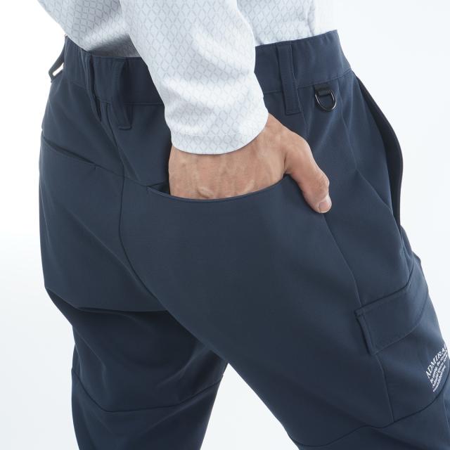 アドミラル Admiral サイドポケット付き ストレッチ ワイドテーパード