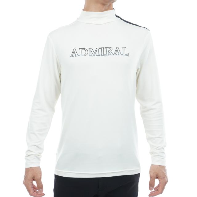 アドミラル　Admiral　ストレッチ スエード起毛 ハイネック長袖シャツ