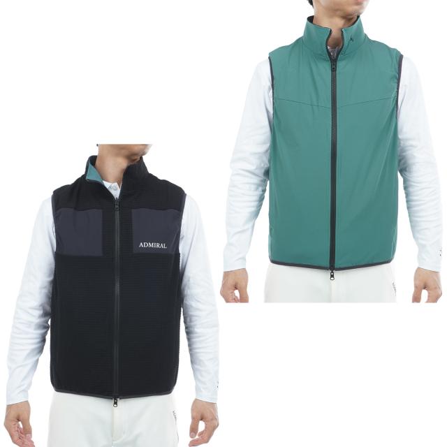アドミラル　Admiral　ストレッチ リバーシブル ボアベスト_19