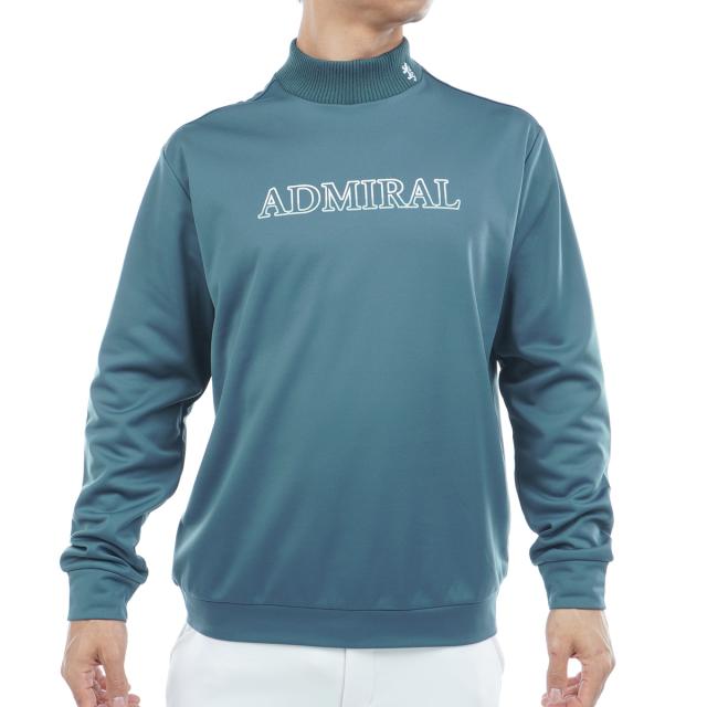 アドミラル Admiral ホカタッチ 裏起毛 モックネックスウェット
