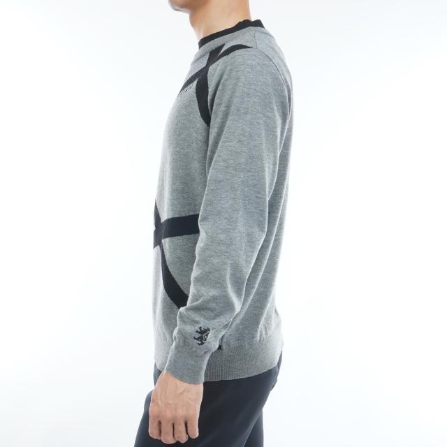 アドミラル　Admiral　ホカタッチ レイヤードモックネックセーター_8