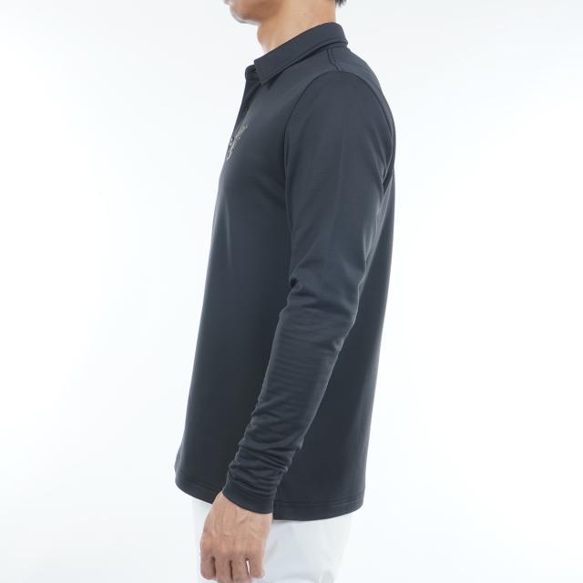 アドミラル　Admiral　速ポカ 裏起毛 ストレッチ 長袖フラッグポロシャツ_5
