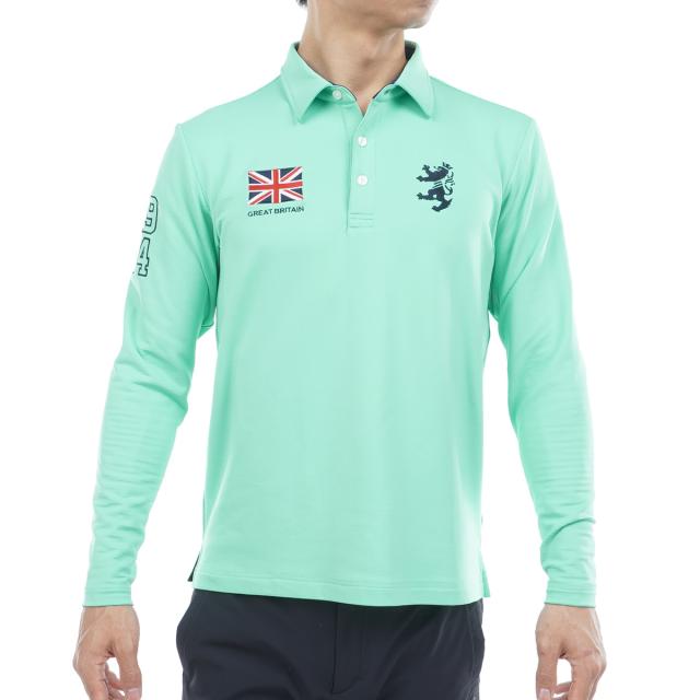 アドミラル　Admiral　速ポカ 裏起毛 ストレッチ 長袖フラッグポロシャツ_17