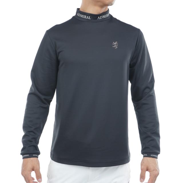 アドミラル　Admiral　速ポカ 裏起毛 ストレッチ モックネック長袖シャツ_3