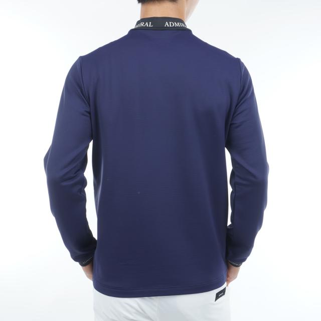 アドミラル　Admiral　速ポカ 裏起毛 ストレッチ モックネック長袖シャツ_9