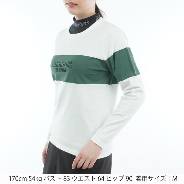 アドミラル　Admiral　ストレッチ マシュマロタッチ クルーネックライトセーター　レディス_1