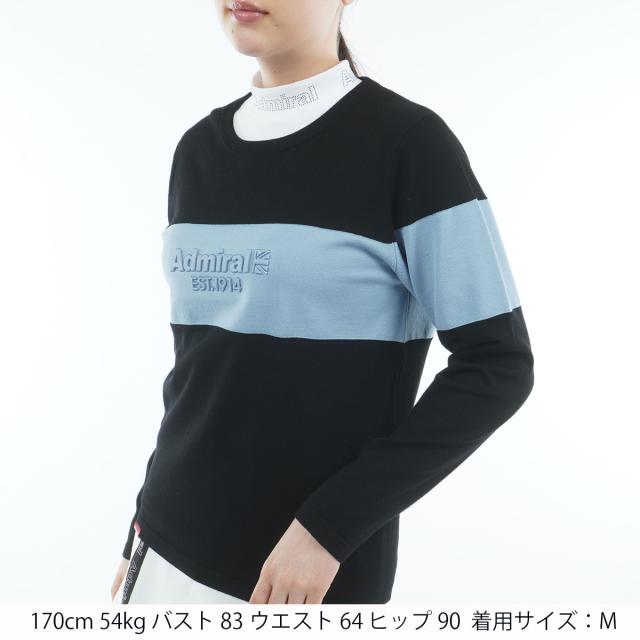 アドミラル　Admiral　ストレッチ マシュマロタッチ クルーネックライトセーター　レディス_4