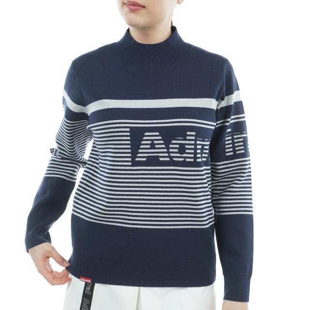 アドミラル　Admiral　パネルボーダー ボトルネックセーター　レディス_3