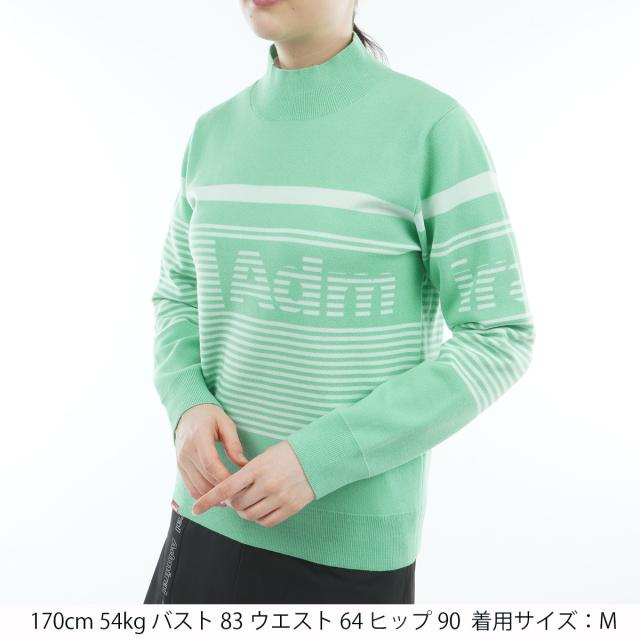 アドミラル　Admiral　パネルボーダー ボトルネックセーター　レディス_7