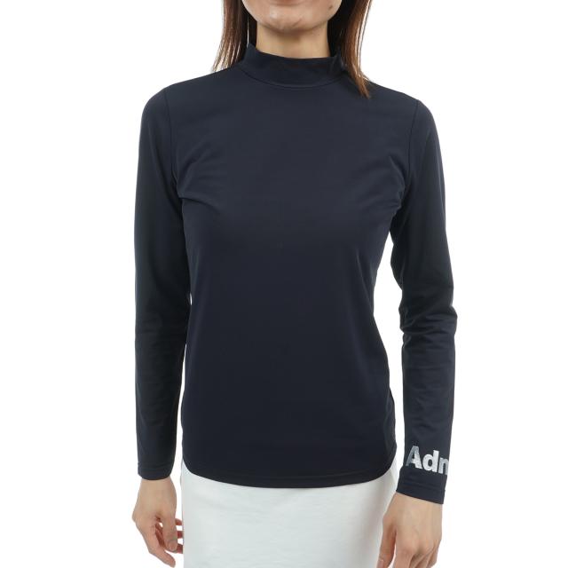 アドミラル Admiral ストレッチ 美ハダッチ モックネック長袖インナー