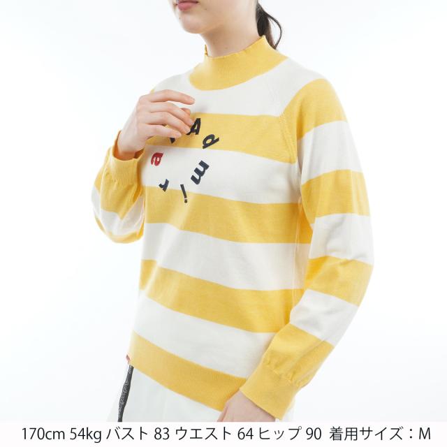 アドミラル　Admiral　ホカタッチ ボトルネックボーダーセーター　レディス_18