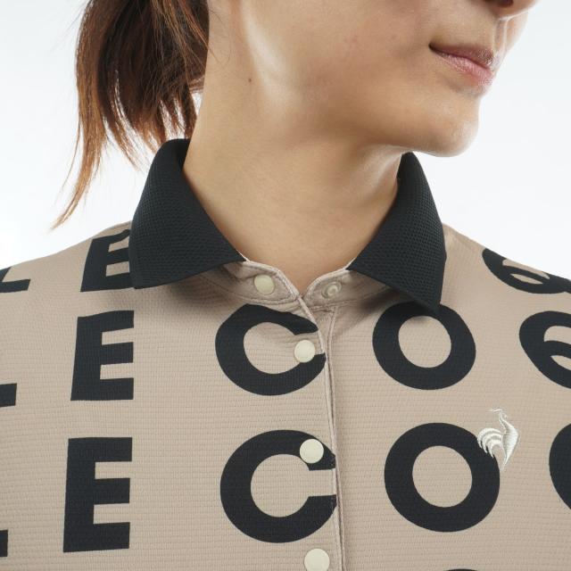 ルコックスポルティフ ゴルフ Le coq sportif GOLF ストレッチ 総柄