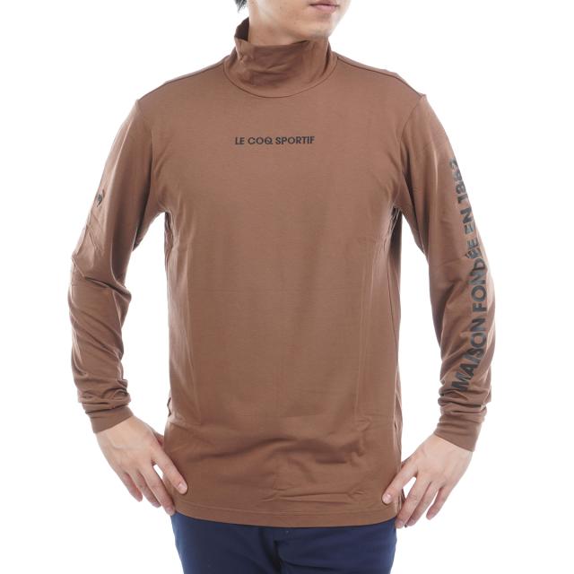ルコックスポルティフ ゴルフ　Le coq sportif GOLF　ストレッチ タートルネック長袖シャツ